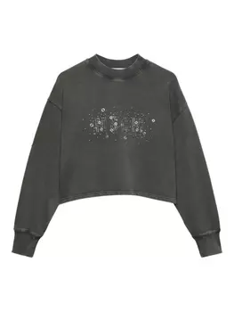 MSGM толстовка с логотипом, серый