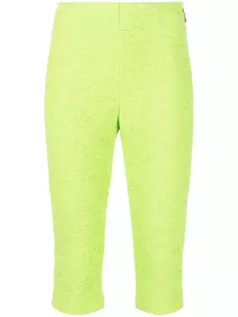 MSGM укороченные легинсы, зеленый