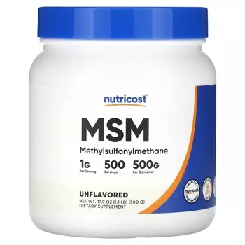 МСМ Nutricost, 500 г
