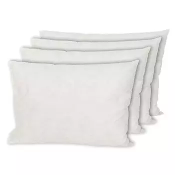 МСС э.К. Подушка/декоративная подушка/мягкая подушка/перьевая подушка 35 см х 50 см, набор из 4 шт MSS e.K.