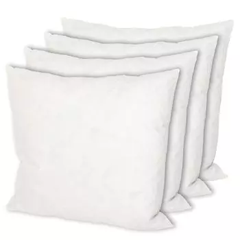 МСС э.К. Подушка/декоративная подушка/мягкая подушка/перьевая подушка 65 см х 65 см, набор из 4 шт MSS e.K.