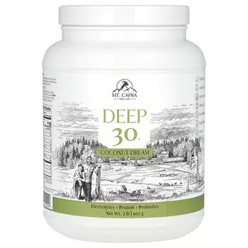 Mt. Capra, Deep 30 , Coconut Dream, 907 г (2 фунта)