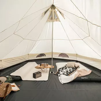 Mu Gaodi NX20663014 надувной матрас для кемпинга на открытом воздухе, замшевый, приятный для кожи, одинарная воздушная подушка, складной рак, двойной, серый камень