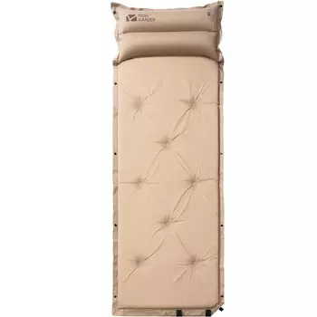 Mu Gaodi одиночный автоматический надувной влагостойкий коврик для кемпинга можно соединить с ковриком для лужайки на открытом воздухе NX19663001 теплого песочного цвета