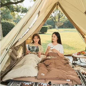 Mu Gaodi Открытый Кемпинг Автоматическая Надувная Соединяемая Двойной Коврик Для Пикника 3 СМ NX19663002 Синий