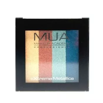 Mua Show Stopper Shimmer Металлические тени для век Quad 5,9G, Mua Make Up Academy