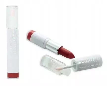 MUA Switch Matte Lipstick duo 2in1 Crimson