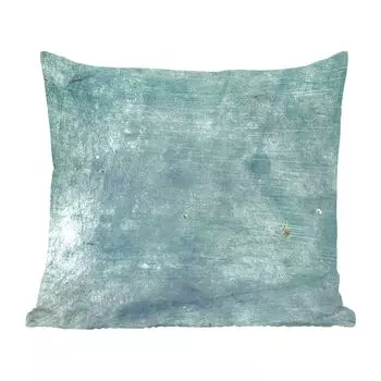 MuchoWow Декоративная подушка Диванная подушка Декоративная подушка для гостиной 50 x 50 см Ржавчина - Железо - Синий - Чехлы на подушки - Украшение - Спальня