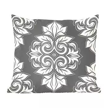 MuchoWow Декоративная подушка Диванная подушка Декоративная подушка для гостиной 40 x 40 см Узор - Клетка - 1920-е годы - Чехлы на диванные подушки - без наполнителя