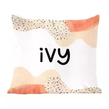 MuchoWow Декоративная подушка Диванная подушка Декоративная подушка для гостиной 45 x 45 см Ivy - Пастель - Девушка - Чехлы для подушек - Декоративные чехлы для подушек - Декоративные чехлы для подушек