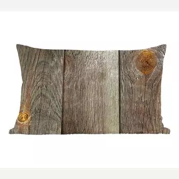 MuchoWow Декоративная подушка Диванная подушка Декоративная подушка для гостиной 60 x 40 см Ржавчина - Полка - Дерево - Промышленное - Чехлы на подушки - Декоративные чехлы на подушки - Декоративные чехлы на подушки