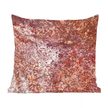 MuchoWow Декоративная подушка Диванная подушка Декоративная подушка для гостиной 50 x 50 см Ржавчина - Коричневый - Бронза - Чехлы на подушки - Украшение - Спальня