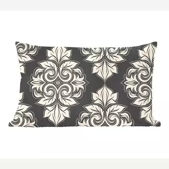 MuchoWow Декоративная подушка Диванная подушка Декоративная подушка для гостиной 60 x 40 см Узор - Клетчатый - 1920-е годы - Чехлы на подушки - Декоративные чехлы на подушки - Декоративные чехлы на подушки