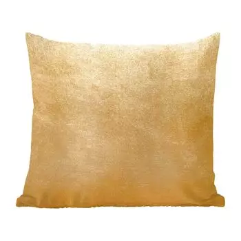 MuchoWow Декоративная подушка Диванная подушка Декоративная подушка для гостиной 60 x 60 см Золотой фон - Чехол на подушку - Хлопчатобумажная ткань - Декоративные наволочки