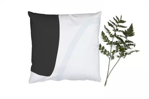 MuchoWow Декоративная подушка Диванная подушка Декоративная подушка для гостиной 45 x 45 см Пастель - Минимализм - Формы - Чехлы для подушек - Декоративные чехлы для подушек - Декоративные чехлы для подушек