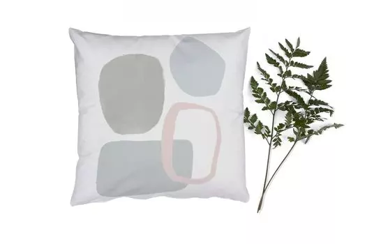 MuchoWow Декоративная подушка Диванная подушка Декоративная подушка для гостиной 45 x 45 см Line Art - Абстракция - Пастель - Чехлы для подушек - Декоративные чехлы для подушек - Декоративные чехлы для подушек