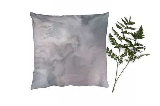 MuchoWow Декоративная подушка Диванная подушка Декоративная подушка для гостиной 45 x 45 см Облака - Абстракция - Живопись - Чехлы для подушек - Декоративные чехлы для подушек - Декоративные чехлы для подушек