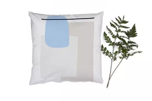 MuchoWow Декоративная подушка Диванная подушка Декоративная подушка для гостиной 60 x 60 см Абстракция - Геометрические фигуры - Штриховые рисунки - Чехол на подушку - Хлопчатобумажная ткань - Декоративные наволочки