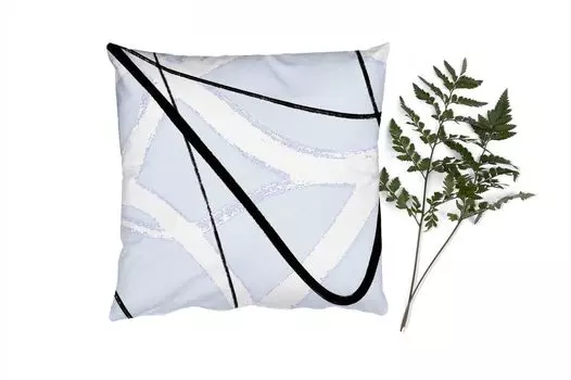 MuchoWow Декоративная подушка Диванная подушка Декоративная подушка для гостиной 45 x 45 см Линия - Абстракция - Минимализм - Пастель - Чехлы на подушки - Декоративные чехлы на подушки - Декоративные чехлы на подушки