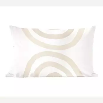 MuchoWow Декоративная подушка Диванная подушка Декоративная подушка для гостиной 60 x 40 см Радуга - Пастель - Дизайн - Абстракция - Чехлы на подушки - Декоративные чехлы на подушки - Декоративные чехлы на подушки