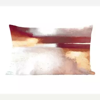MuchoWow Декоративная подушка Диванная подушка Декоративная подушка для гостиной 50 x 30 см Картина - Абстракция - Пастель - Чехлы на диванные подушки - без наполнителя, мультиколор