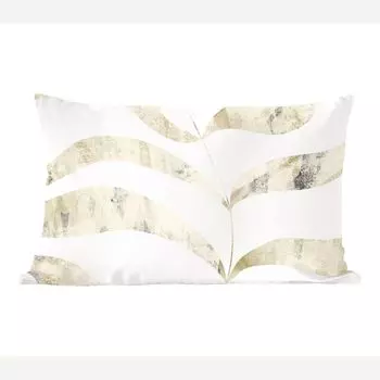 MuchoWow Декоративная подушка Диванная подушка Декоративная подушка для гостиной 60 x 40 см Листья - Пастель - Дизайн - Чехлы для подушек - Декоративные чехлы для подушек - Декоративные чехлы для подушек, мультиколор