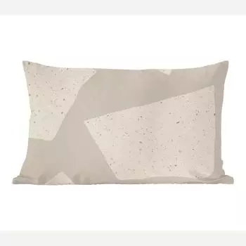 MuchoWow Декоративная подушка Диванная подушка Декоративная подушка для гостиной 60 x 40 см Терраццо - Абстракция - Пастель - Узор - Чехлы для подушек - Декоративные чехлы для подушек - Декоративные чехлы для подушек, мультиколор