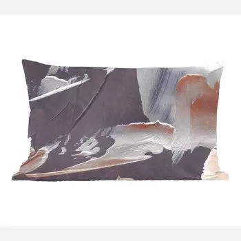 MuchoWow Декоративная подушка Диванная подушка Декоративная подушка для гостиной 60 x 40 см Абстракция - Цвет - Золото - Чехлы на подушки - Декоративные чехлы на подушки - Декоративные чехлы на подушки, мультиколор
