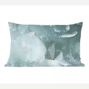 MuchoWow Декоративная подушка Диванная подушка Декоративная подушка для гостиной 60 x 40 см Акриловая краска - Абстракция - Дизайн - Чехлы для подушек - Декоративные чехлы для подушек - Декоративные чехлы для подушек, мультиколор