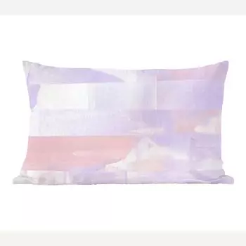 MuchoWow Декоративная подушка Диванная подушка Декоративная подушка для гостиной 60 x 40 см Чехлы для подушек с дизайном в пастельных тонах Декоративные чехлы для подушек Декоративные чехлы для подушек, мультиколор