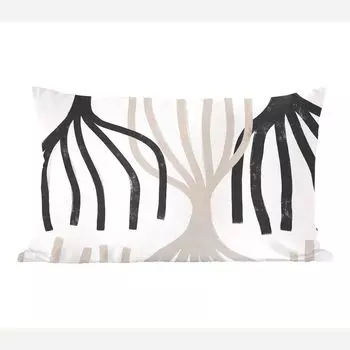 MuchoWow Декоративная подушка Диванная подушка Декоративная подушка для гостиной 60 x 40 см Линия - Пастель - Абстракция - Узор - Чехлы для подушек - Декоративные чехлы для подушек - Декоративные чехлы для подушек, мультиколор