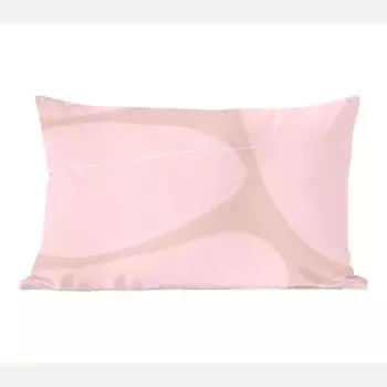 MuchoWow Декоративная подушка Диванная подушка Декоративная подушка для гостиной 60 x 40 см Розовый - Геометрические фигуры - Абстракция - Чехлы на подушки - Декоративные чехлы на подушки - Декоративные чехлы на подушки, мультиколор