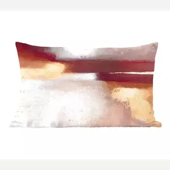 MuchoWow Декоративная подушка Диванная подушка Декоративная подушка для гостиной 50 x 30 см Картина - Абстракция - Пастель - Чехлы на диванные подушки - без наполнителя, мультиколор