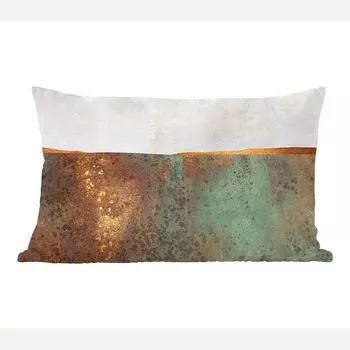 MuchoWow Декоративная подушка Диванная подушка Декоративная подушка для гостиной 60 x 40 см Абстракция - Роскошь - Золото - Чехлы на подушки - Декоративные чехлы на подушки - Декоративные чехлы на подушки, мультиколор