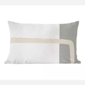 MuchoWow Декоративная подушка Диванная подушка Декоративная подушка для гостиной 50 x 30 см Абстракция - Минимализм - Дизайн - Чехлы на диванные подушки - без наполнителя, мультиколор