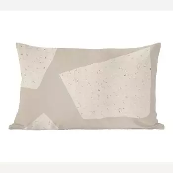 MuchoWow Декоративная подушка Диванная подушка Декоративная подушка для гостиной 60 x 40 см Терраццо - Абстракция - Пастель - Узор - Чехлы для подушек - Декоративные чехлы для подушек - Декоративные чехлы для подушек, мультиколор