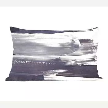 MuchoWow Декоративная подушка Диванная подушка Декоративная подушка для гостиной 60 x 40 см Цвет - Черный - Дизайн - Чехлы для подушек - Декоративные чехлы для подушек - Декоративные чехлы для подушек