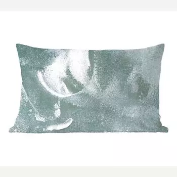 MuchoWow Декоративная подушка Диванная подушка Декоративная подушка для гостиной 60 x 40 см Акриловая краска - Абстракция - Дизайн - Чехлы для подушек - Декоративные чехлы для подушек - Декоративные чехлы для подушек, мультиколор