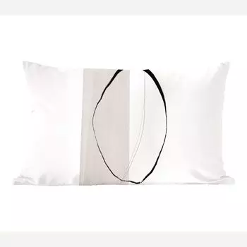 MuchoWow Декоративная подушка Диванная подушка Декоративная подушка для гостиной 60 x 40 см Абстракция - Пастель - Дизайн - Чехлы для подушек - Декоративные чехлы для подушек - Декоративные чехлы для подушек, мультиколор