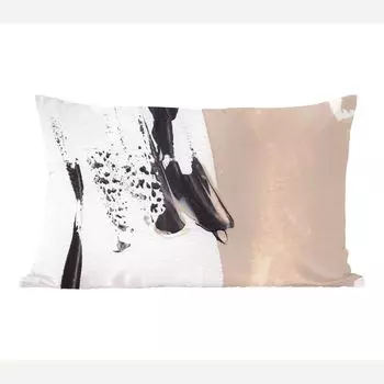 MuchoWow Декоративная подушка Диванная подушка Декоративная подушка для гостиной 60 x 40 см Цвет - Дизайн - Абстракция - Чехлы на подушки - Декоративные чехлы на подушки - Декоративные чехлы на подушки, мультиколор