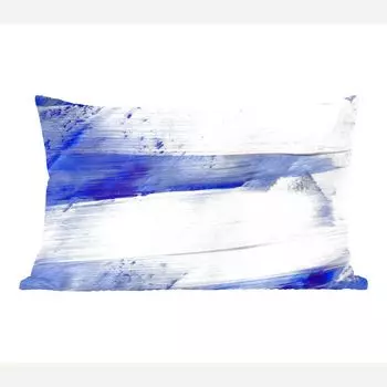 MuchoWow Декоративная подушка Диванная подушка Декоративная подушка для гостиной 60 x 40 см Цвет - Дизайн - Синий - Чехлы на подушки - Декоративные чехлы на подушки - Декоративные чехлы на подушки, мультиколор