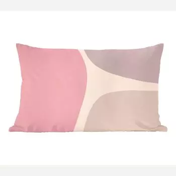 MuchoWow Декоративная подушка Диванная подушка Декоративная подушка для гостиной 60 x 40 см Дизайн - Пастель - Минимализм - Чехлы для подушек - Декоративные чехлы для подушек - Декоративные чехлы для подушек