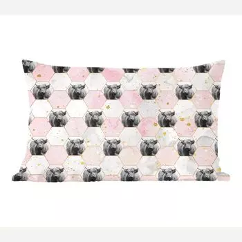 MuchoWow Декоративная подушка Диванная подушка Декоративная подушка для гостиной 60 x 40 см Шотландский горец - Дизайн - Мрамор - Чехлы на подушки - Декоративные чехлы на подушки - Декоративные чехлы на подушки