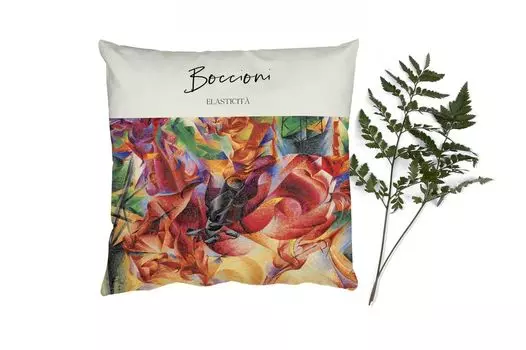 MuchoWow Декоративная подушка Диванная подушка Декоративная подушка для гостиной 50 x 50 см Искусство - Футуризм - Boccioni - Наволочки - Украшение - Спальня