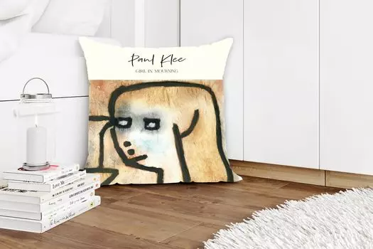 MuchoWow Декоративная подушка Диванная подушка Декоративная подушка для гостиной 50 x 50 см Пауль Клее - Старые мастера - Искусство - Чехлы на подушки - Украшение - Спальня
