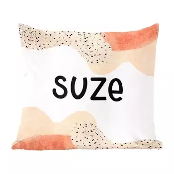 MuchoWow Декоративная подушка Диванная подушка Декоративная подушка для гостиной 50 x 50 см Suze - Пастель - Девушка - Чехлы на подушки - Украшение - Спальня