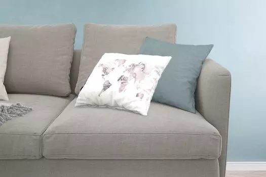 MuchoWow Декоративная подушка Диванная подушка Декоративная подушка для гостиной 60 x 40 см Карта мира - Белый - Цвет - Чехлы для подушек - Декоративные чехлы для подушек - Декоративные чехлы для подушек