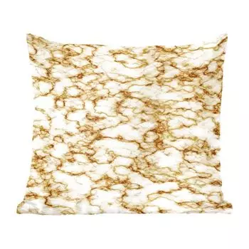 MuchoWow Декоративная подушка Диванная подушка Декоративная подушка для гостиной 50 x 50 см Мрамор - Белый - Коричневый - Чехлы на подушки - Украшение - Спальня