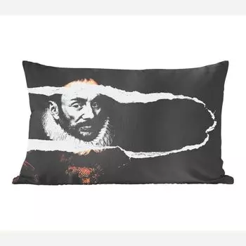 MuchoWow декоративная подушка диванная подушка для гостиной декоративная подушка 50x30 см Wilhelm von Orange - Old Masters - Adriaen Thomasz - чехлы на диванные подушки - без наполнителя