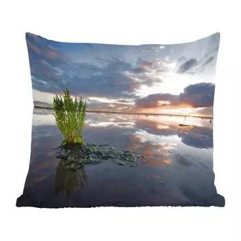 MuchoWow декоративная подушка диванная подушка гостиная декоративная подушка 40х40 см море - Вадденские острова - воздух - чехлы на диванные подушки - без наполнителя